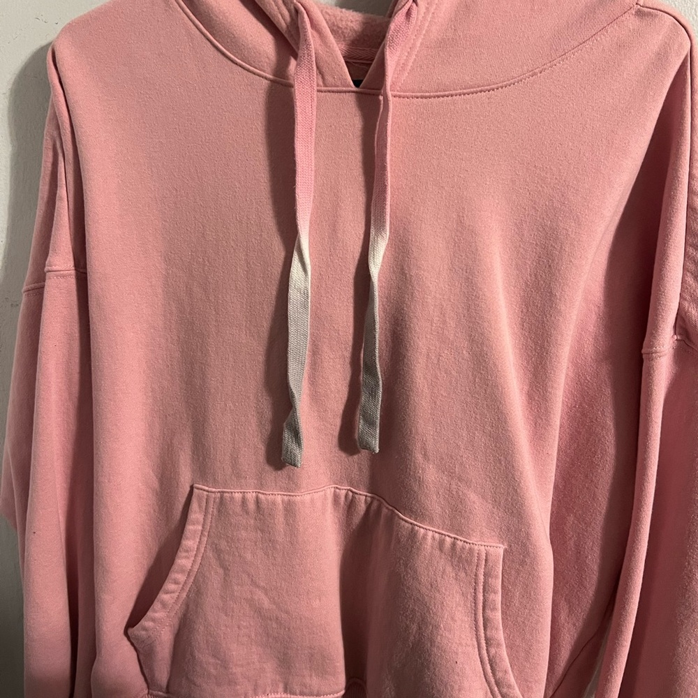 Hooded Pink Pull-Over